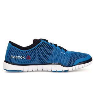 reebok z tr blue running shoes