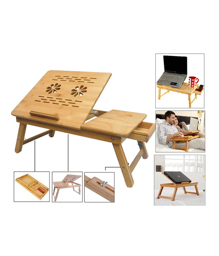     			Wooden Portable Multipurpose Laptop Table