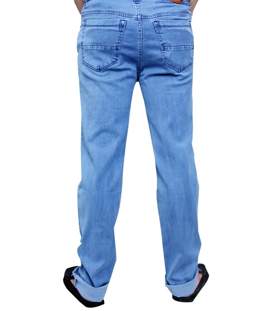 blue relaxed jeans