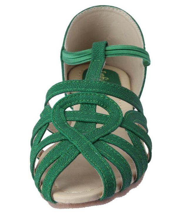 Infinity Green Flat Sandals Price in India- Buy Infinity Green Flat Sandals Online at Snapdeal