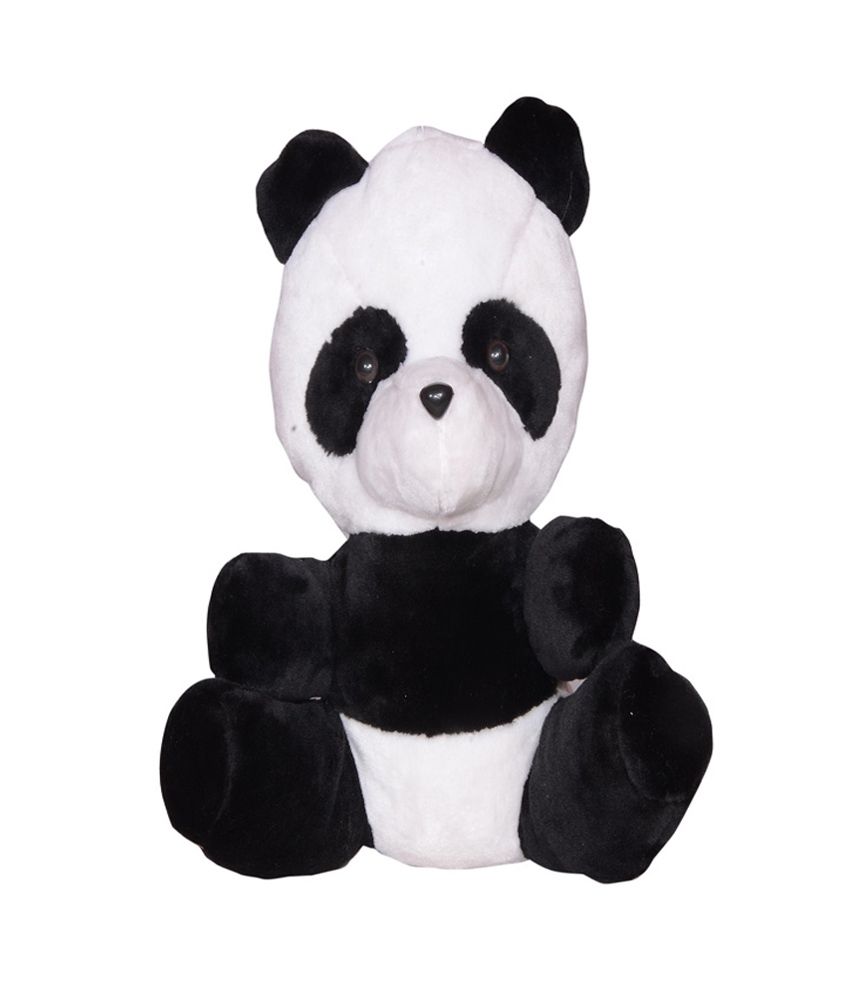 black panda soft toy