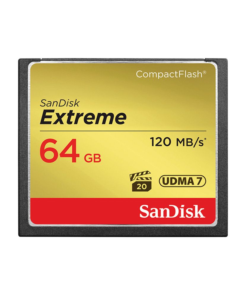     			SanDisk Extreme 64 GB Compact Flash Camera Memory Card