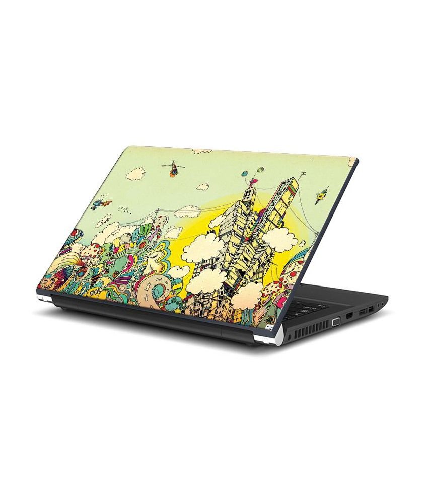 trippy laptop skins