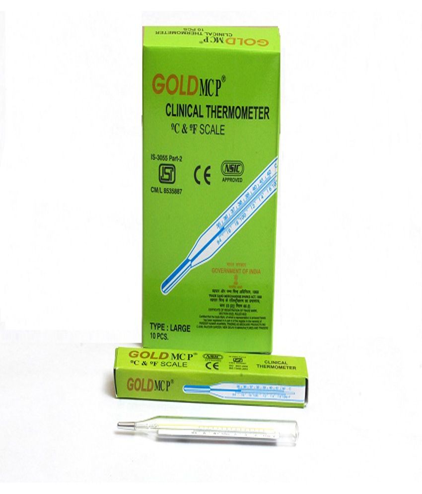     			MCP SMIC Gold Clinical Oval Thermometer