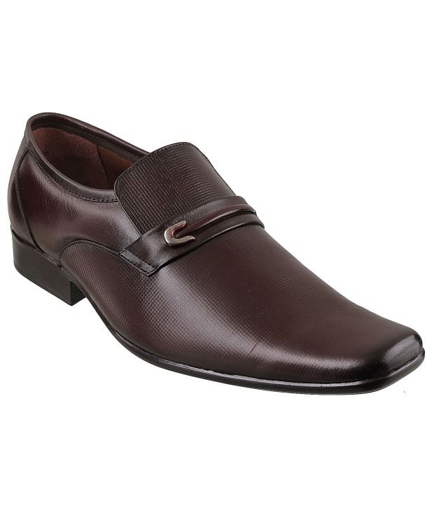 Mochi Maroon Formal Shoes Price in India- Buy Mochi Maroon Formal Shoes ...