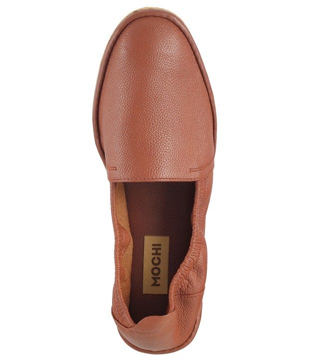 Mochi Tan Casual Shoes - Buy Mochi Tan Casual Shoes Online at Best ...