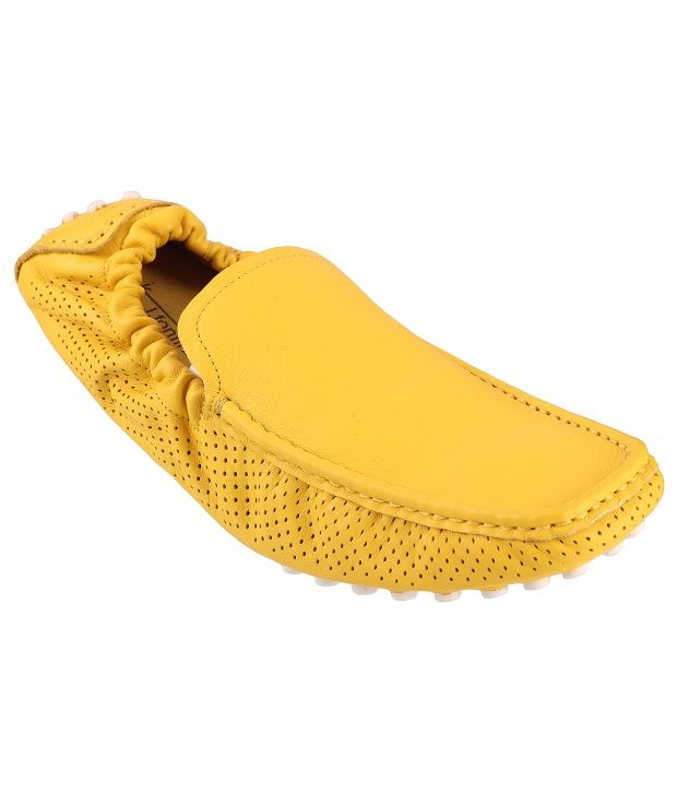Mochi Yellow Loafers - Buy Mochi Yellow 