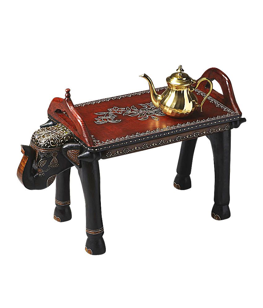 Vintage Furniture Brown Jodhpuri Pented Elephent Table Buy Vintage Furniture Brown Jodhpuri