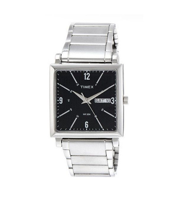 timex square face watch