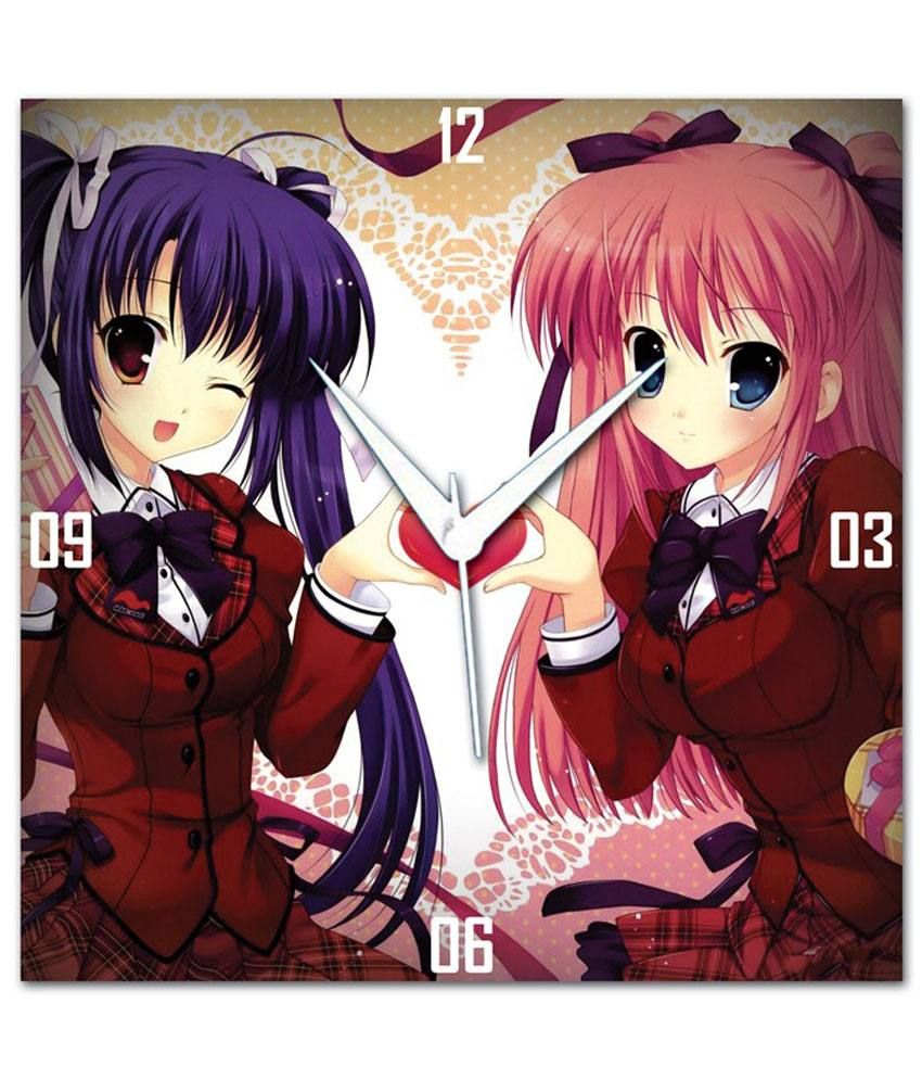 Amore Cute Anime Wall Clock Buy Amore Cute Anime Wall Clock at Best