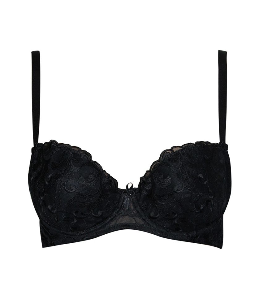 Buy Caprice Black Underwired Bra Online at Best Prices in India - Snapdeal