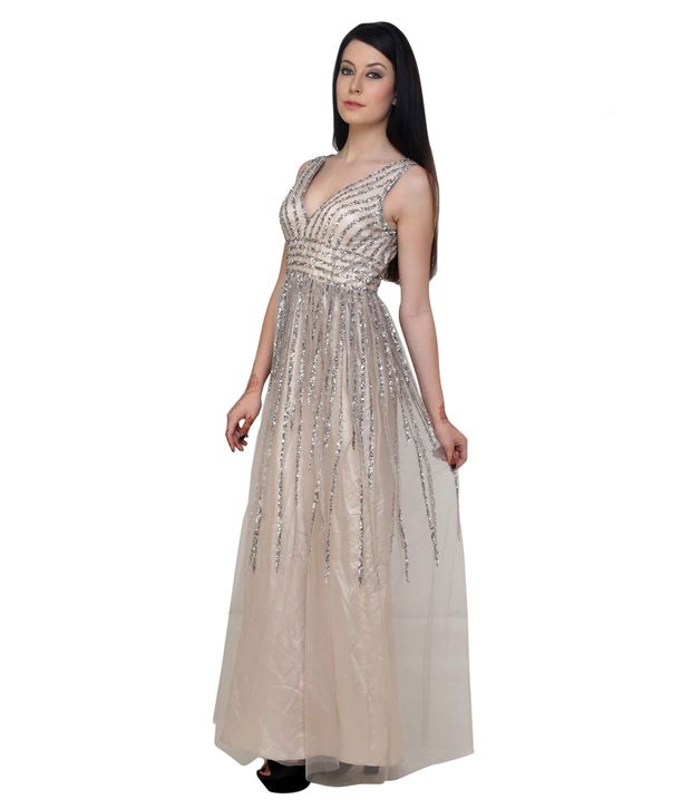 sequin gown india