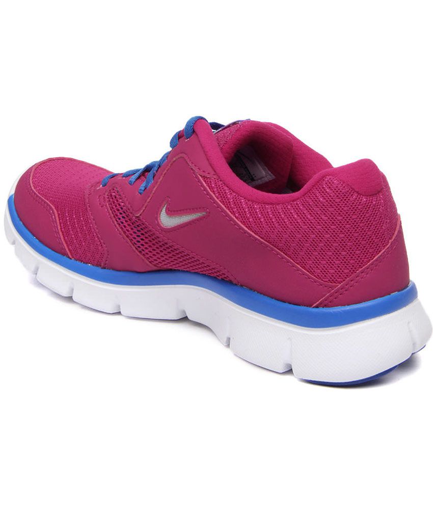 Nike Pink Mesh/textile Running Women Sports Shoes Price in India- Buy Nike Pink Mesh/textile ...