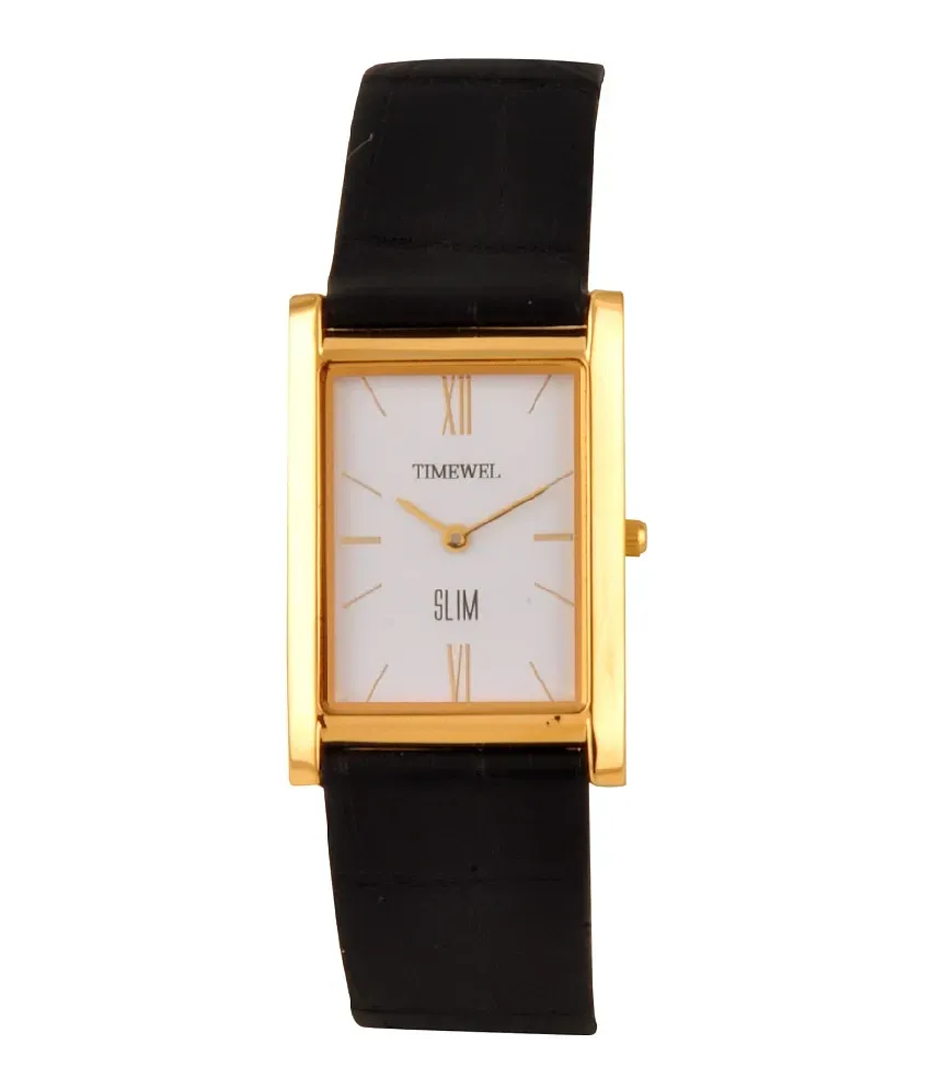 Timewel 1100 N498 Men s Slim Gold Case Watch Buy Timewel 1100