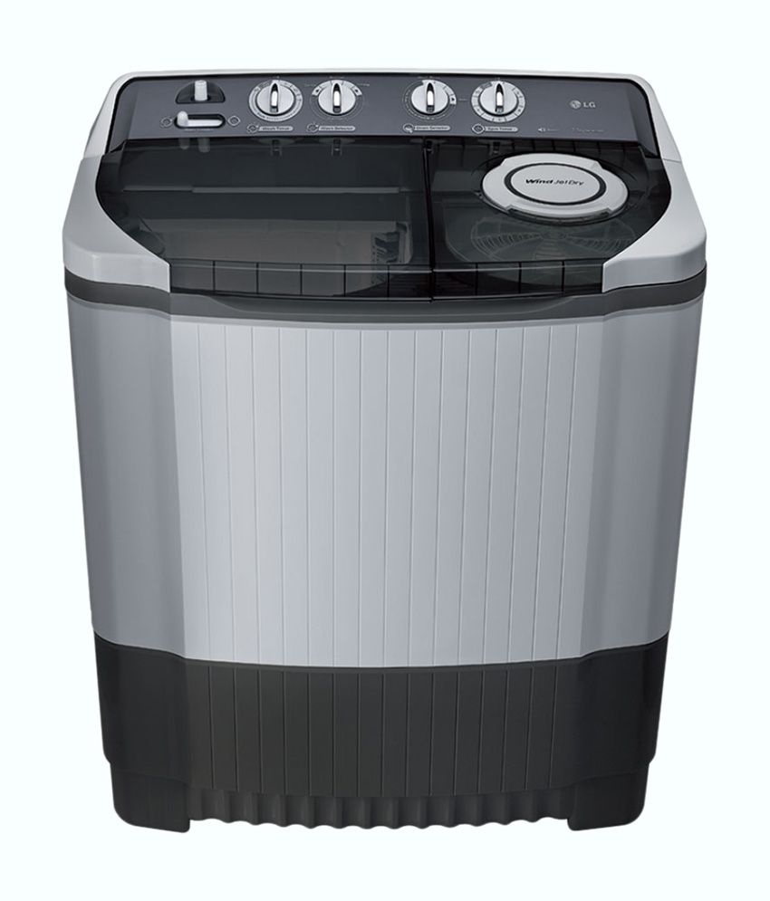 Lg 8 5 Kg P9562r3s P9562r3sa Semi Automatic Top Load Washing Machine Grey