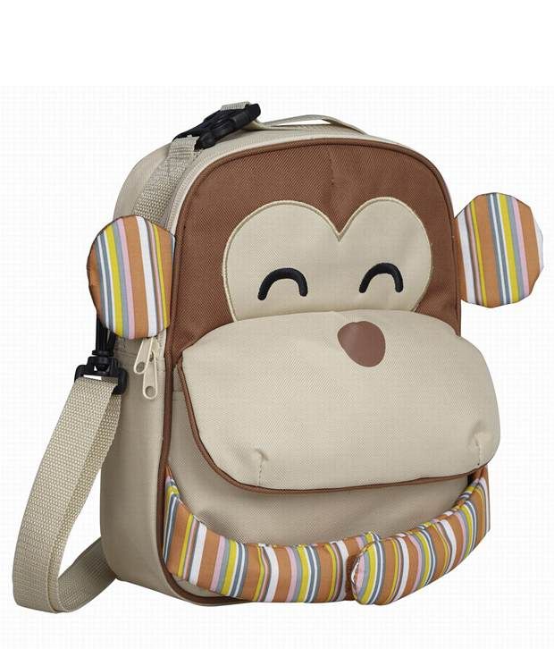 backpack with monkey