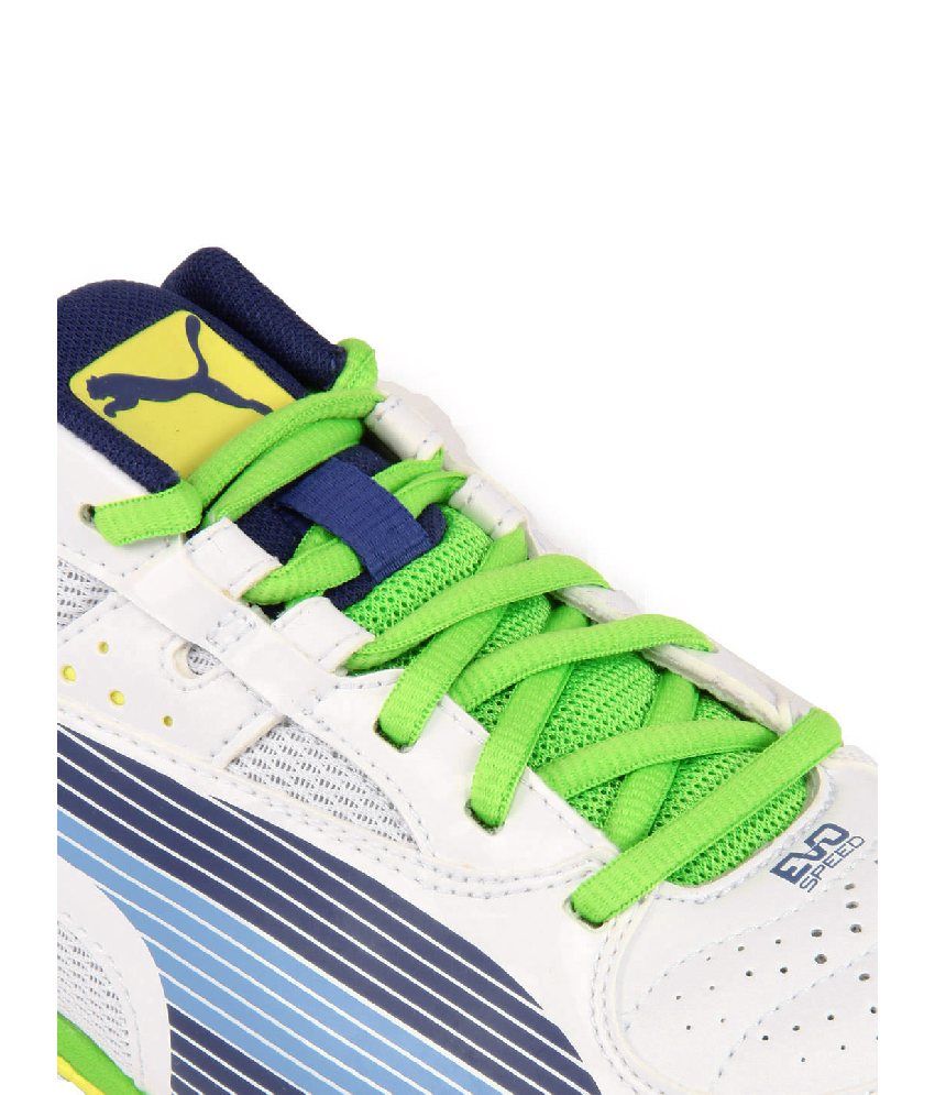 Puma Evospeed Cricket Spike Green Shoes - Buy Puma Evospeed Cricket ...