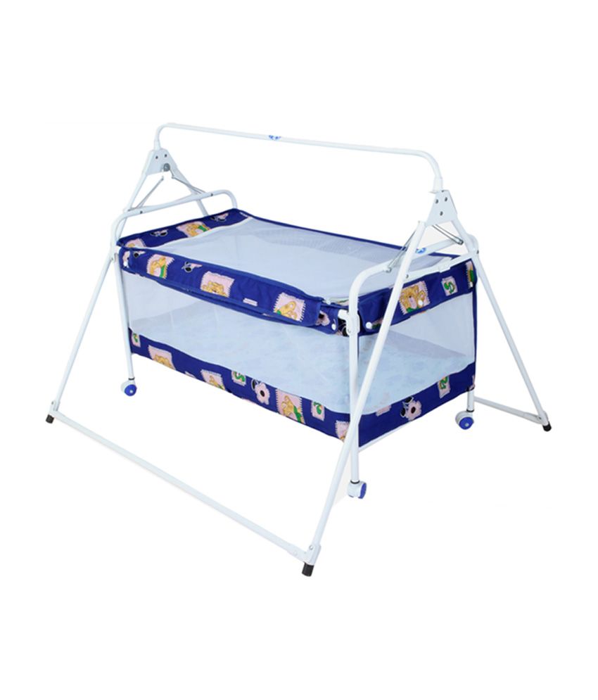 Natraj Blue Sleepwell Crib Buy Natraj Blue Sleepwell Crib Online