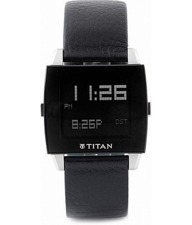 digital watch of titan
