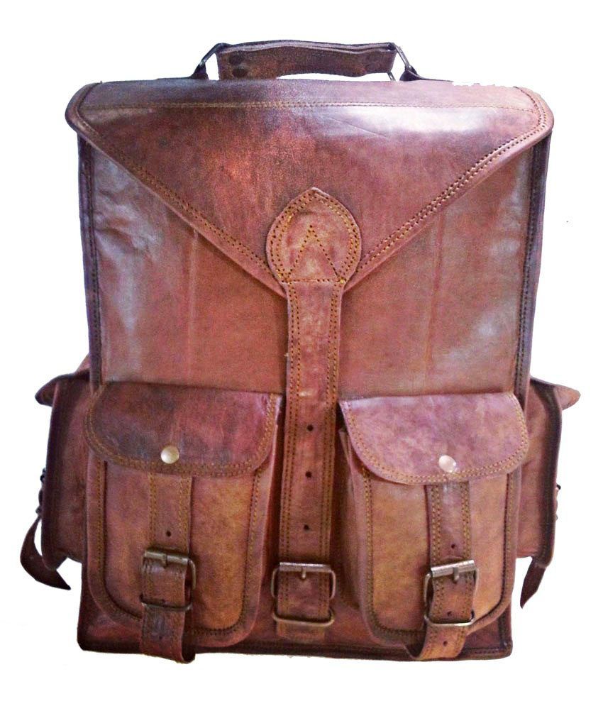 genuine leather messenger