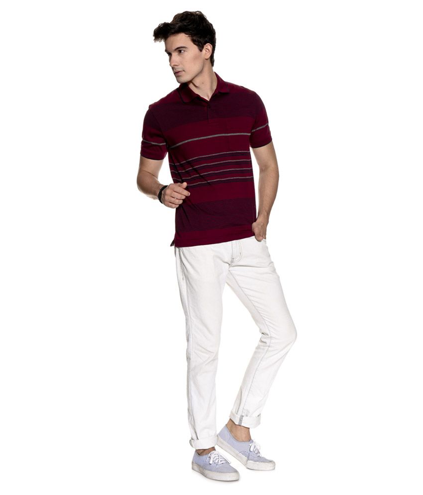 red wine on cotton shirt