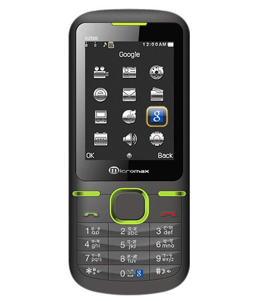 Micromax X288 mobile  phone  Feature Phone  Online  at Low 