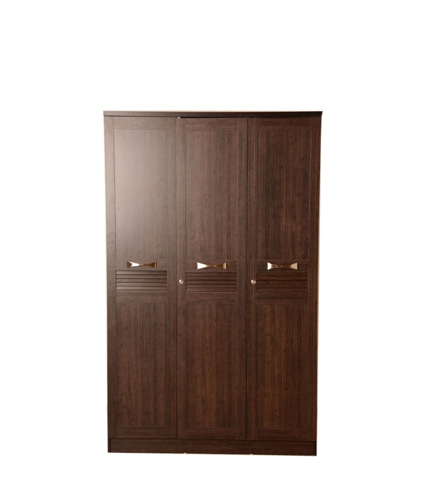 Hometown Bali Super Storage 3 Door Wardrobe Buy Online At