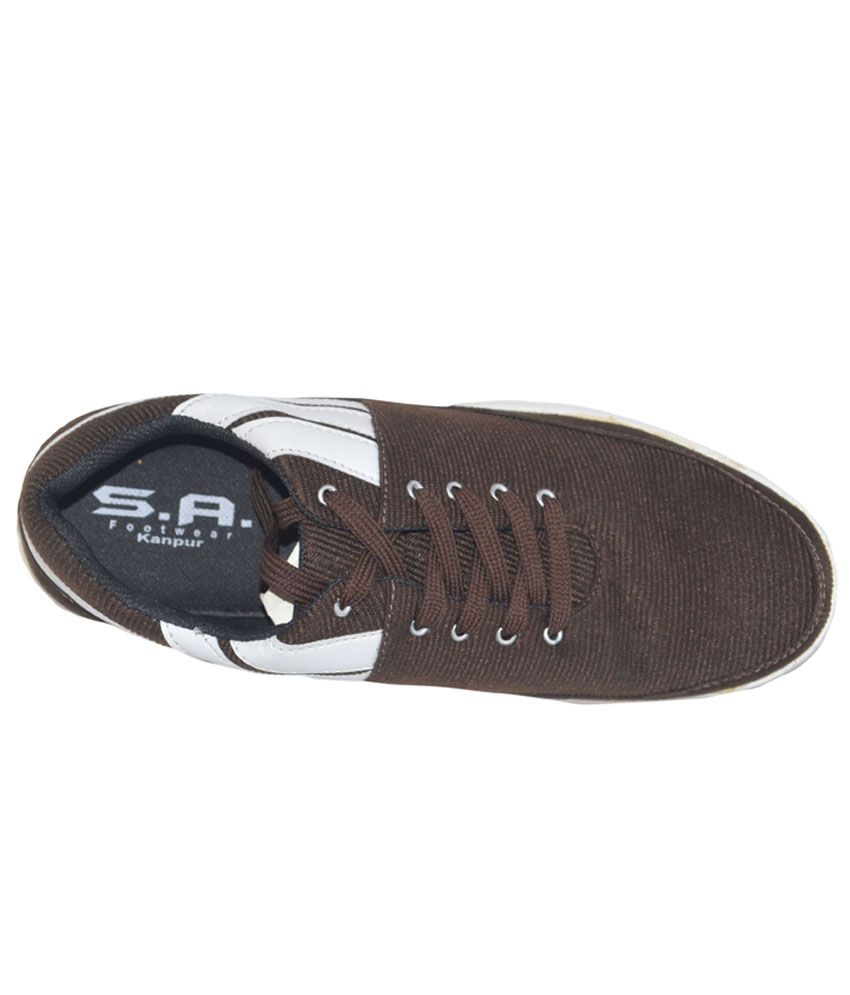 Sunshine Brown Sneaker Shoes - Buy Sunshine Brown Sneaker Shoes Online ...