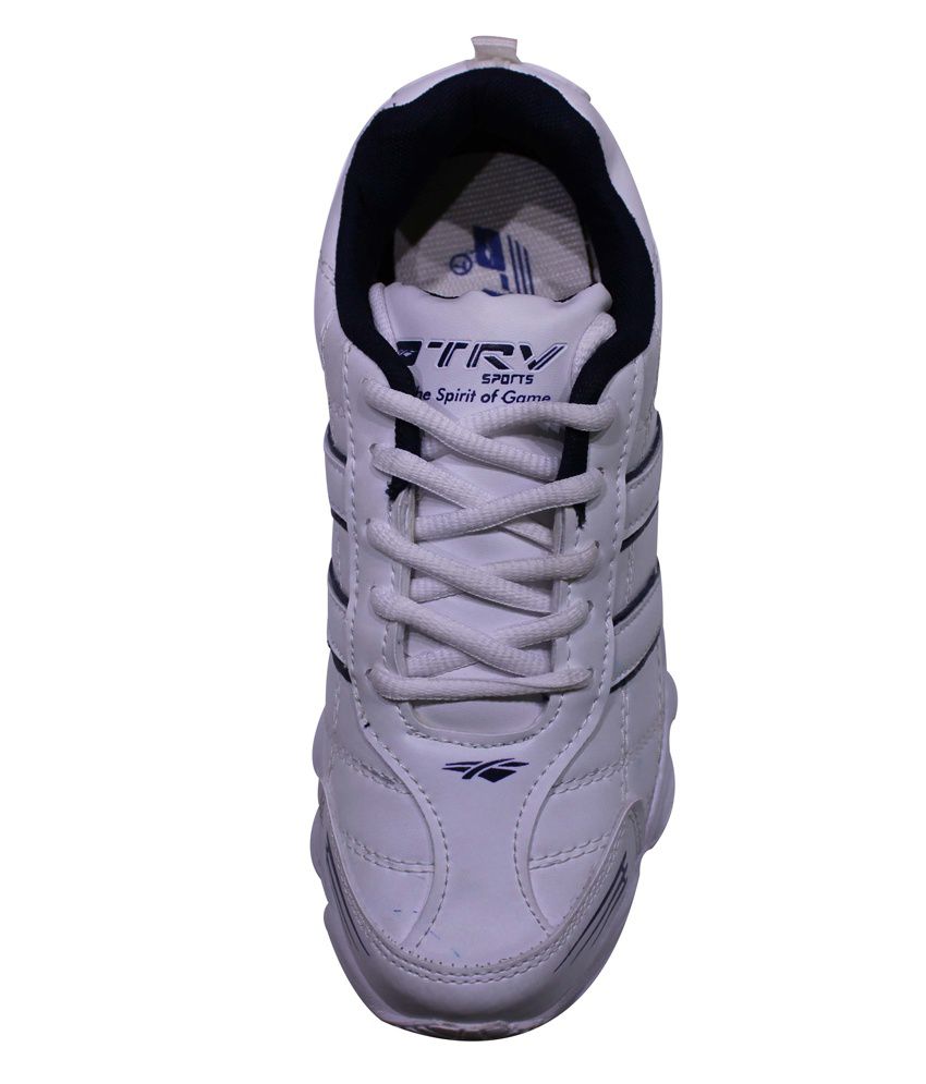 Trv White Mens Sport Shoes - Buy Trv 