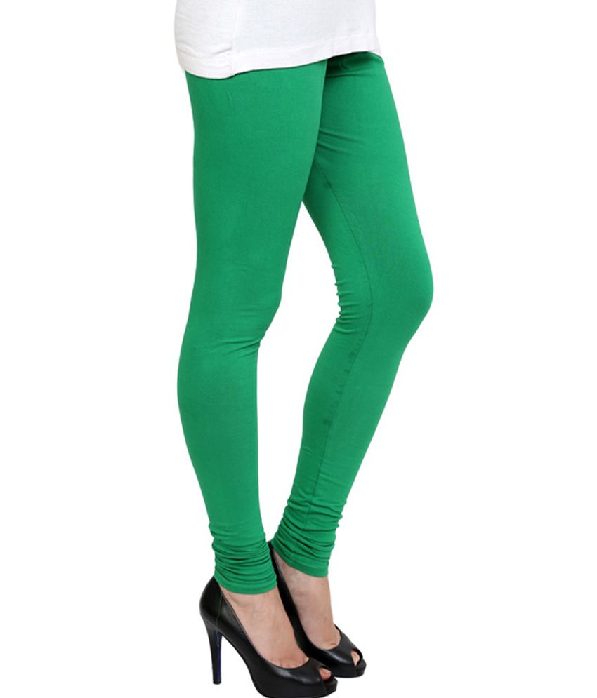 Pannkh Women Green Leggings Price in India - Buy Pannkh Women Green ...