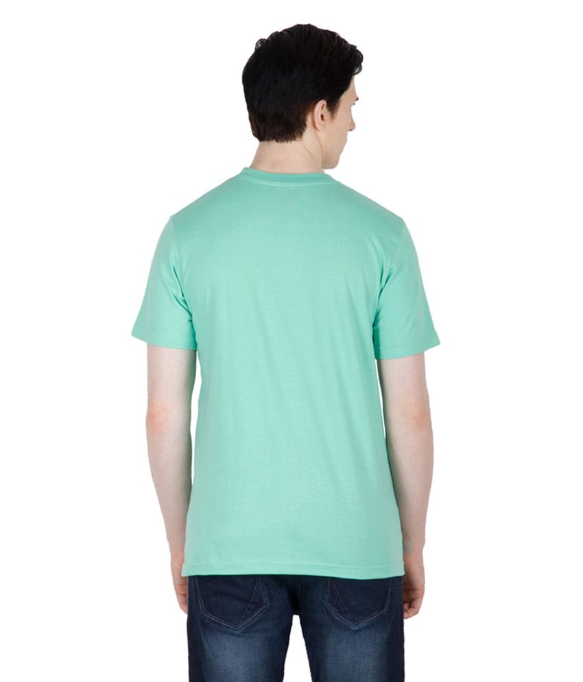 green cotton t shirt