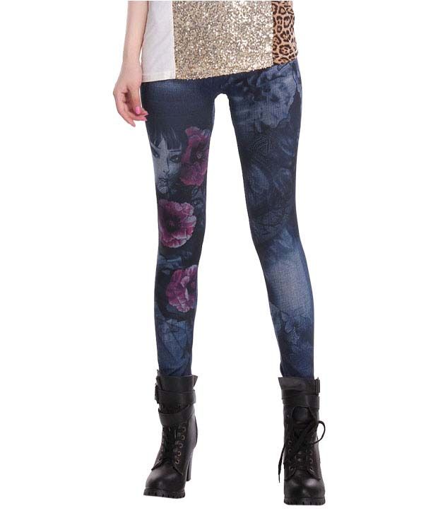polyester jeggings