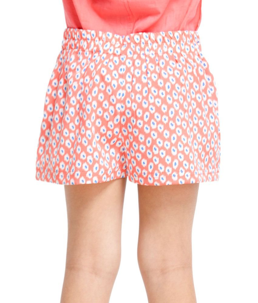 OXOLLOXO Peach Color Shorts For Kids - Buy OXOLLOXO Peach Color Shorts ...