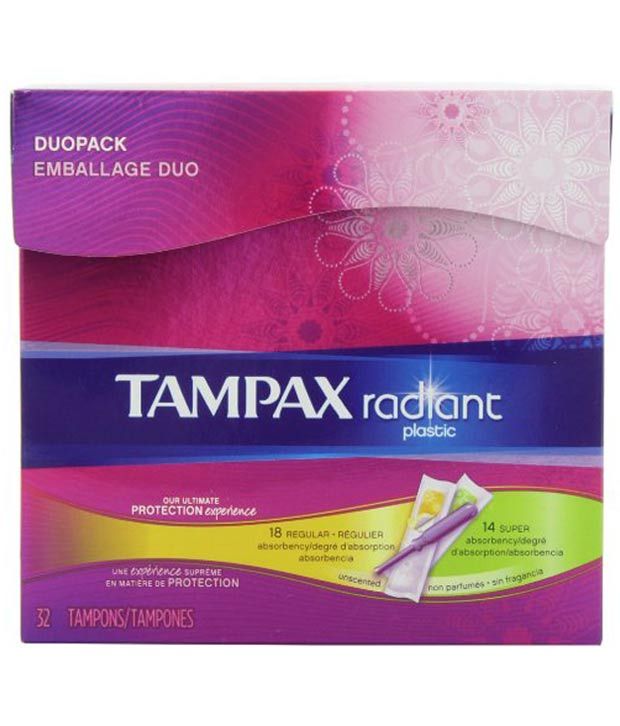 tampax radiant