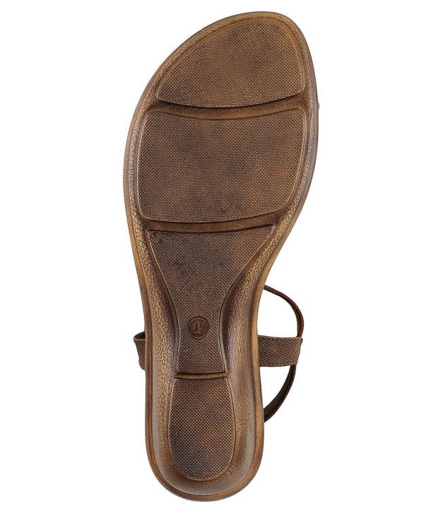Mochi Brown Wedges Sandals Price in India- Buy Mochi Brown Wedges Sandals Online at Snapdeal