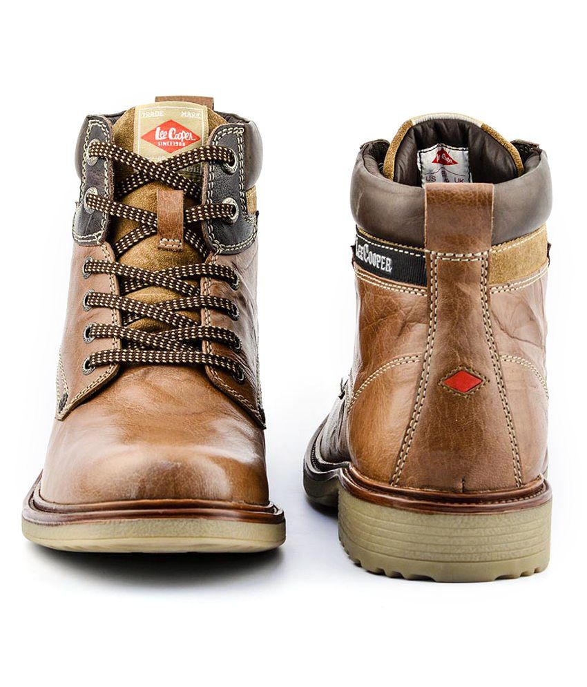 lee cooper shoes long boot