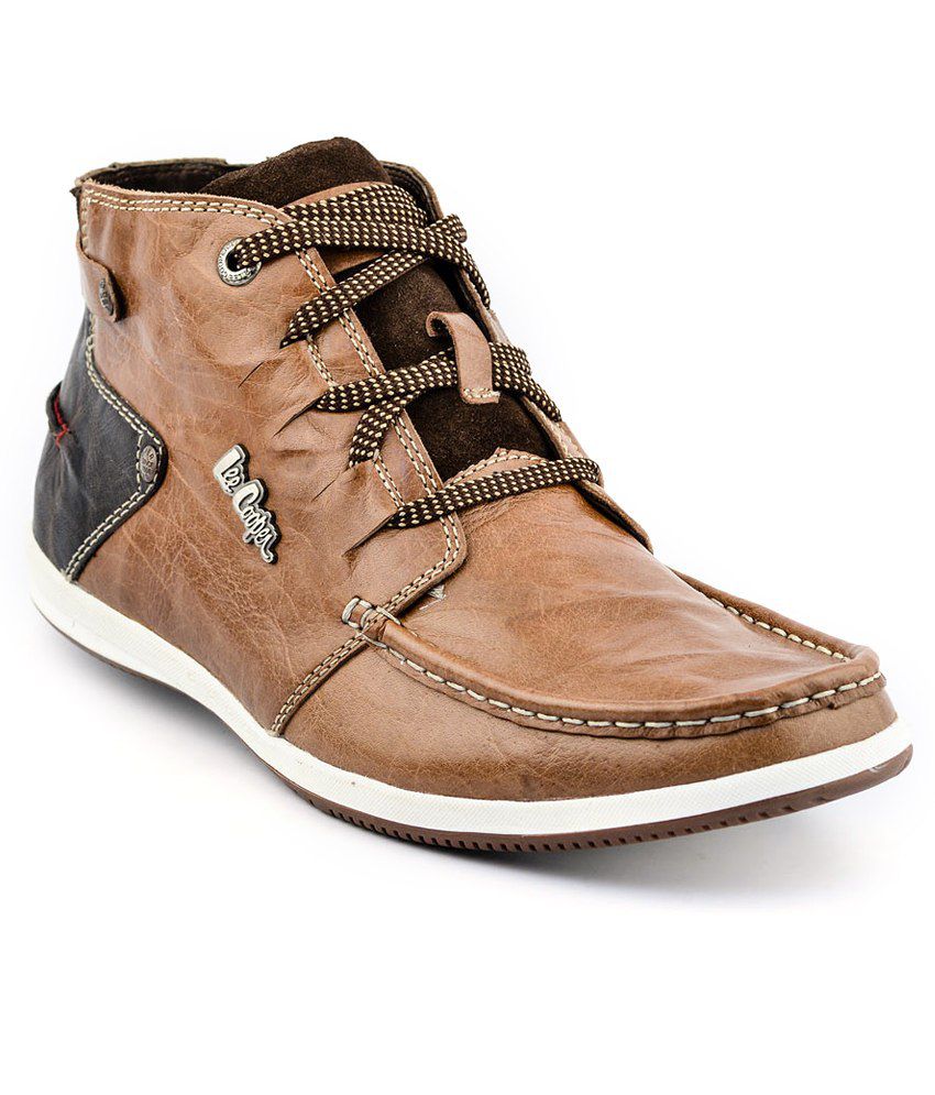 Lee Cooper Tan Casual Shoes - Buy Lee Cooper Tan Casual Shoes Online at ...