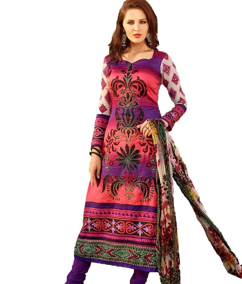 cotton pakistani dress material