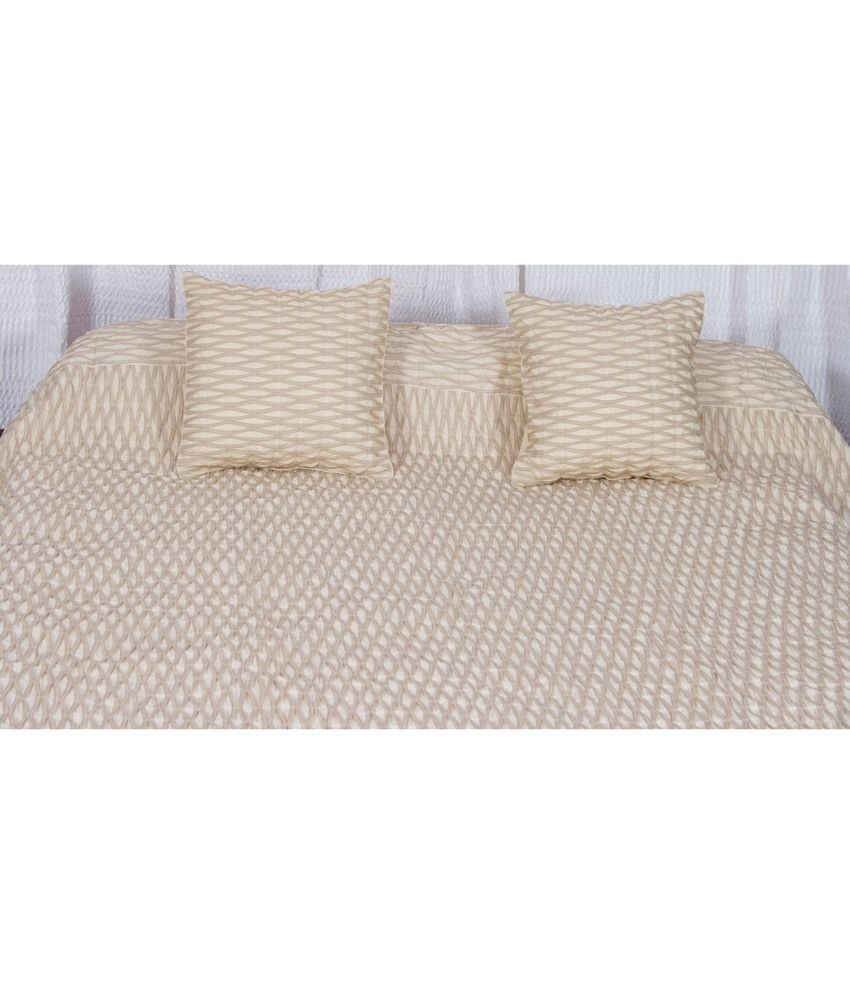 Kalam Home Yellow Cotton Double Bedspreads Buy Kalam Home Yellow