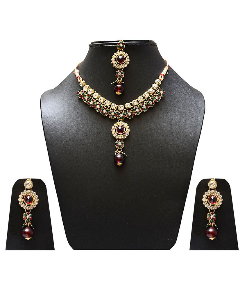 Manukunj Choker Kundan Set - Buy Manukunj Choker Kundan Set Online at ...