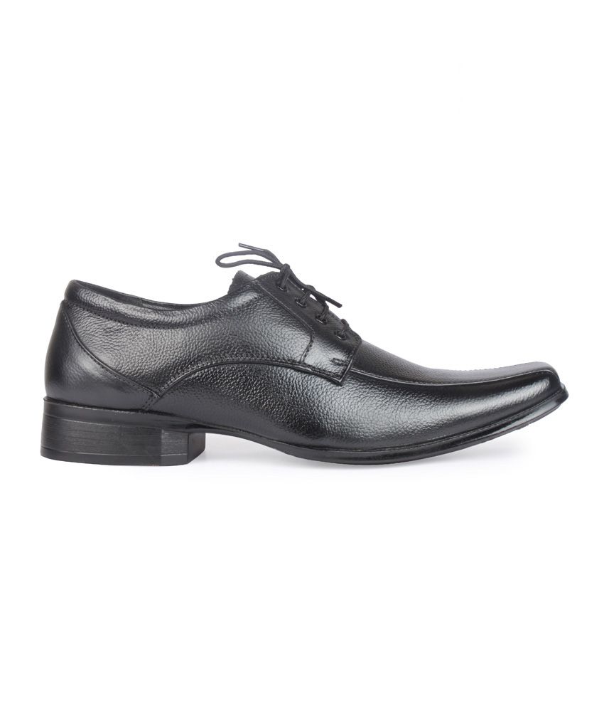 Leather King Men Formal Shoe - Henry Black Price in India- Buy Leather ...