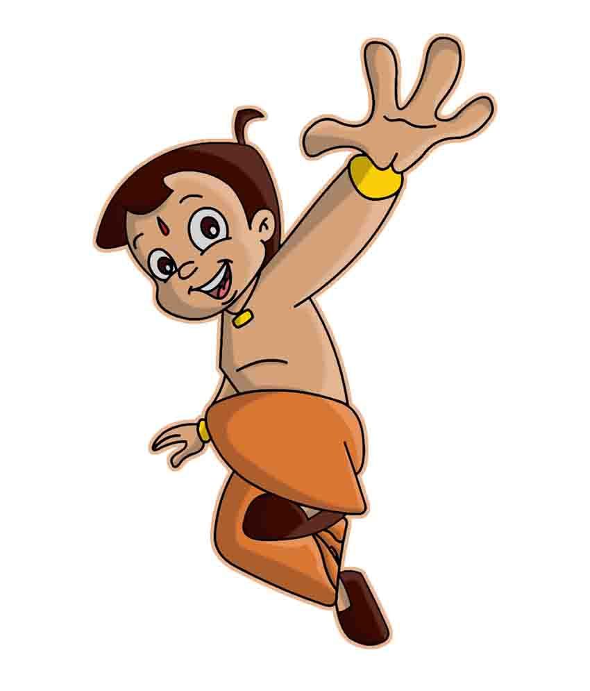 Prasima Toys Chhota Bheem Wooden Cut Outs Jump - Buy Prasima Toys ...