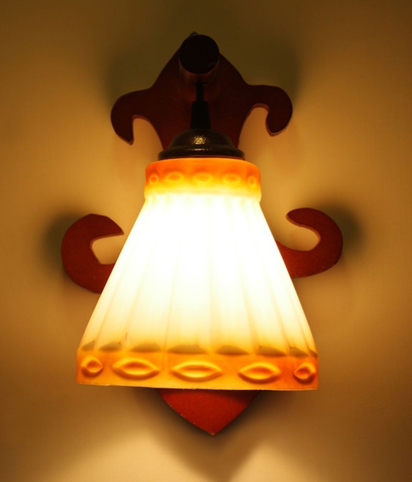 Aesthetichs White And Brown Wooden Antique Ceramic Wall Aesthetichs White And Brown Wooden Antique Ceramic Wall Light