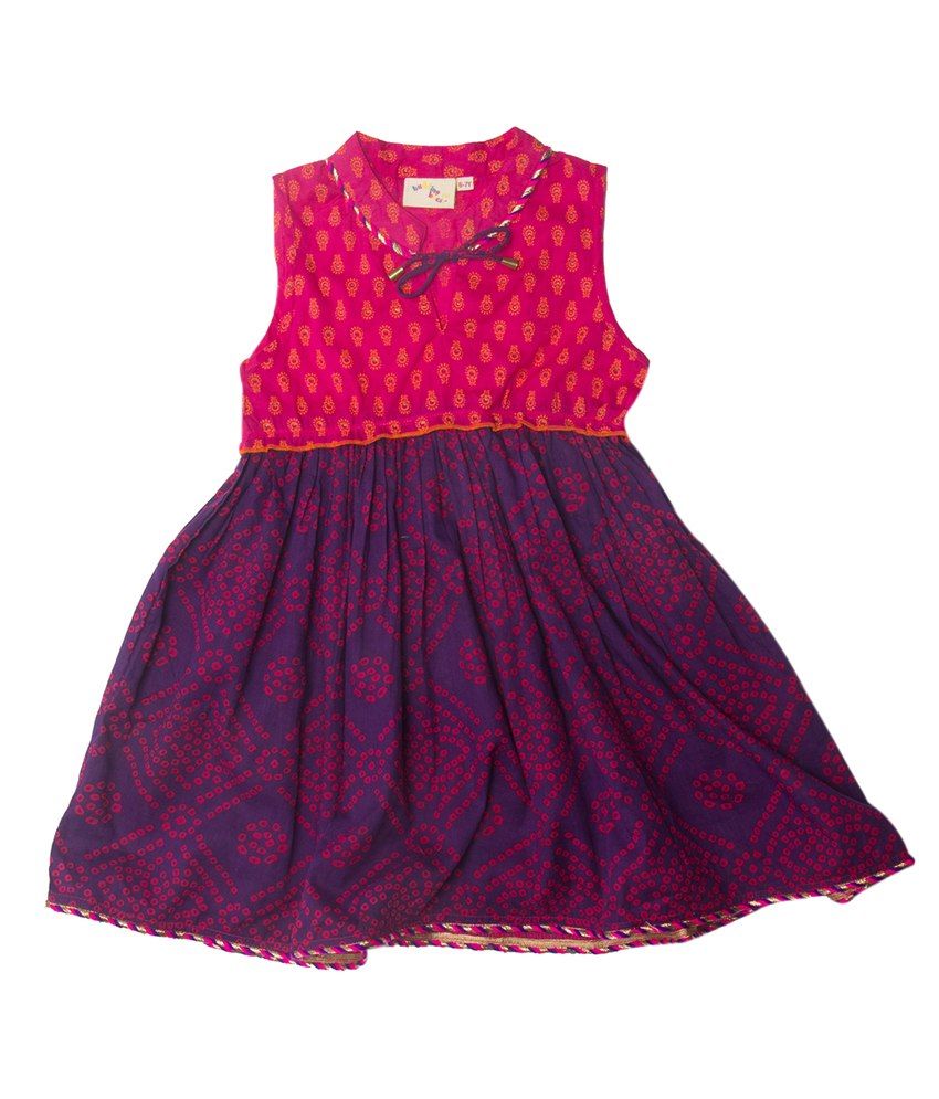 cotton frock for 4 year girl