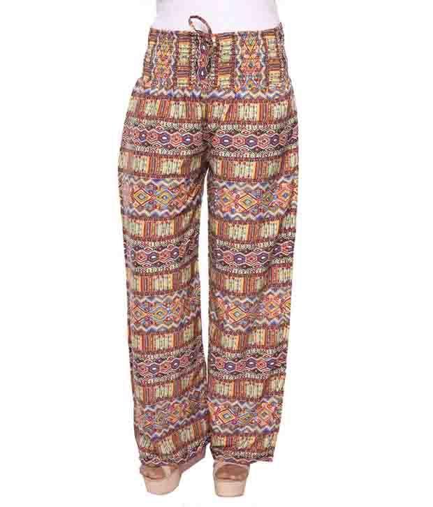 Buy Nemis Polyester Palazzos Online at Best Prices in India - Snapdeal