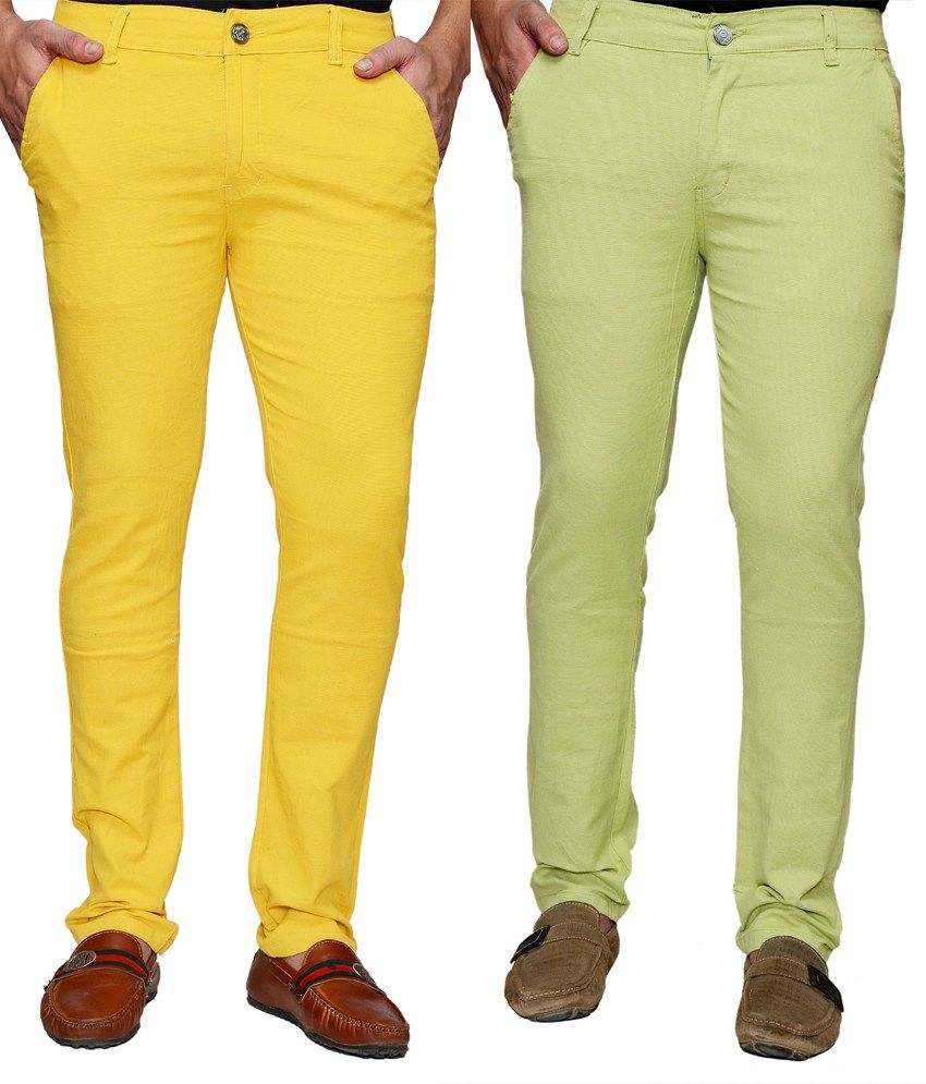 stretchable chinos