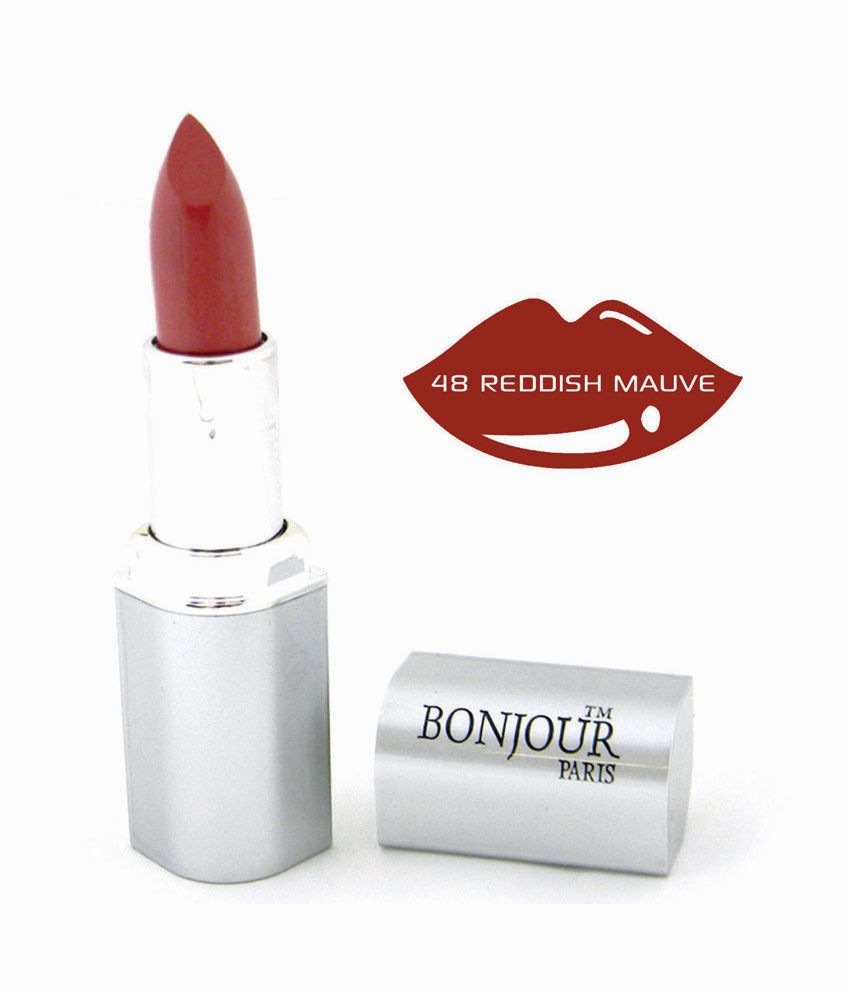 Bonjour Paris Creme Lipstick - Reddish Mauve: Buy Bonjour Paris Creme ...