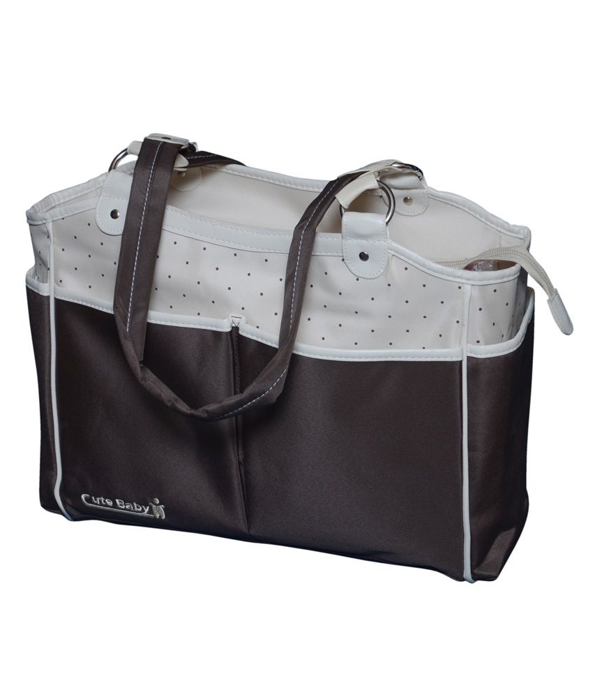 Buy Offspring Diaper Bag-Brown at Best Prices in India - Snapdeal