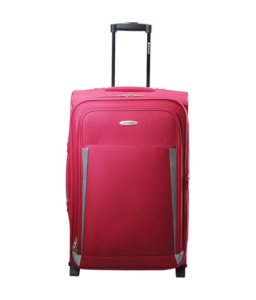 Safari Ecolite Red 2 Wheel Trolley 60L - Buy Safari Ecolite Red 2 Wheel ...