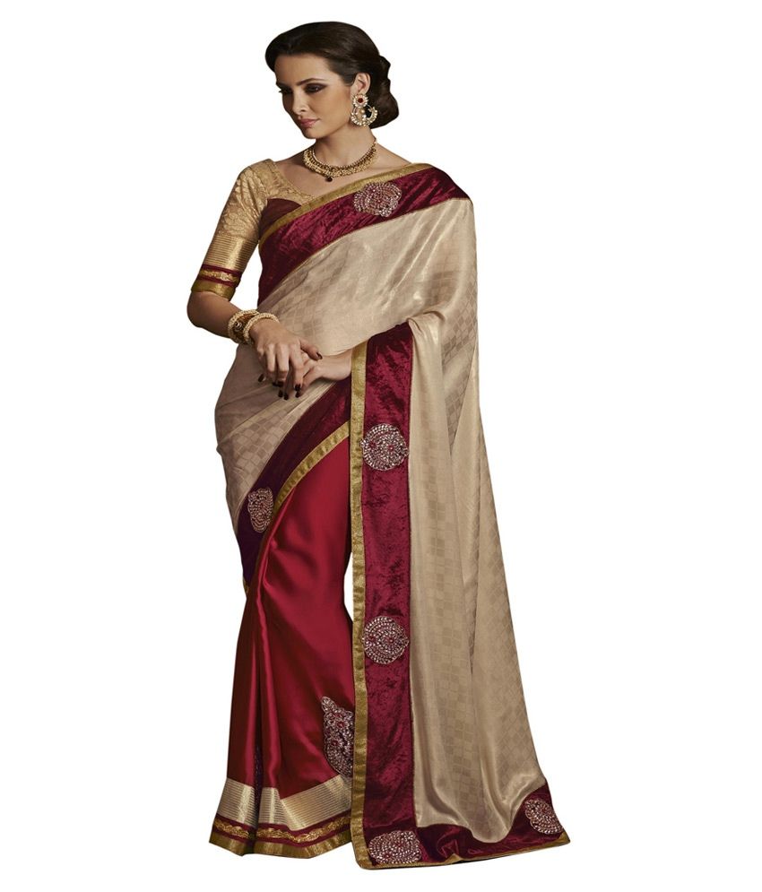 buy satin saree